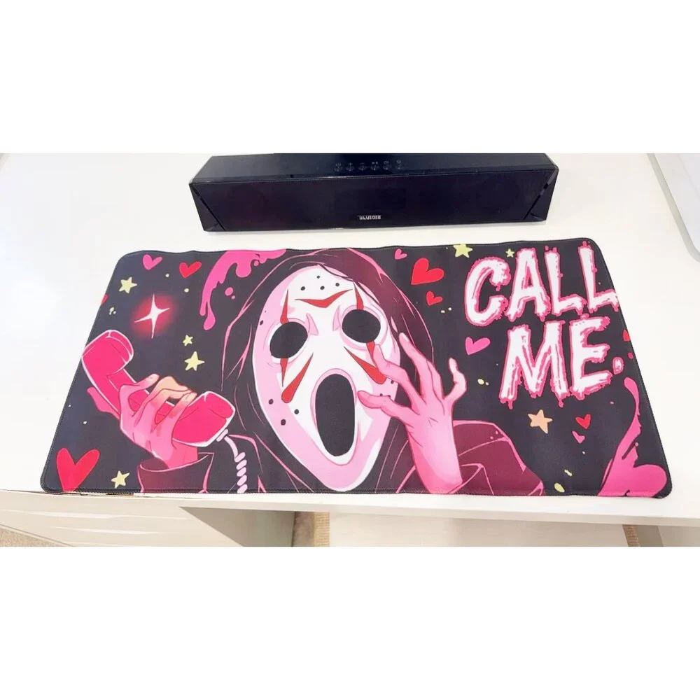 Gothic Horror Extended Mouse Pad - Large Non-Slip Desk Mat for Gaming & Office